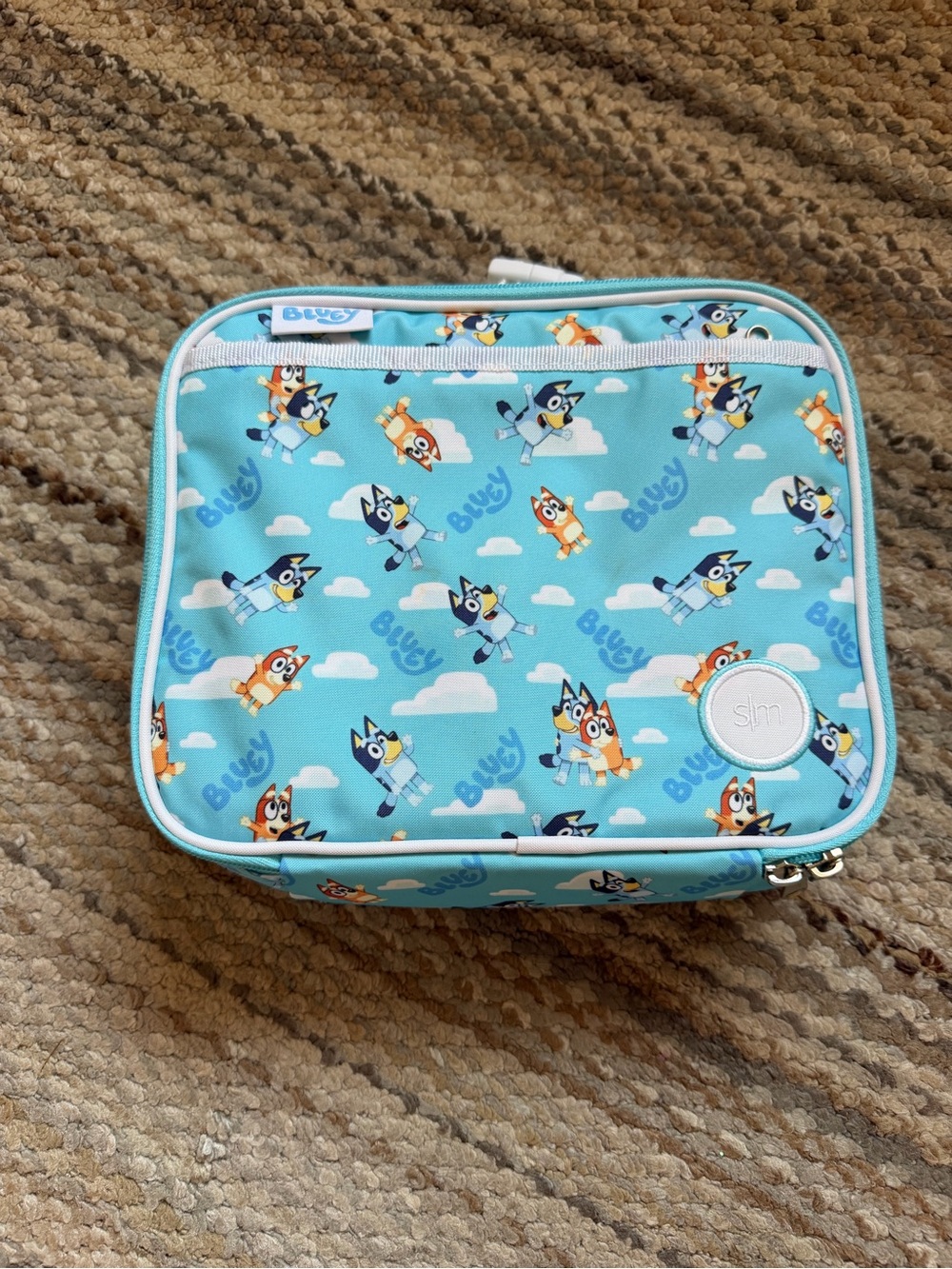 Skip Hop Bluey Light Blue Kids Insulated Lunch Bag